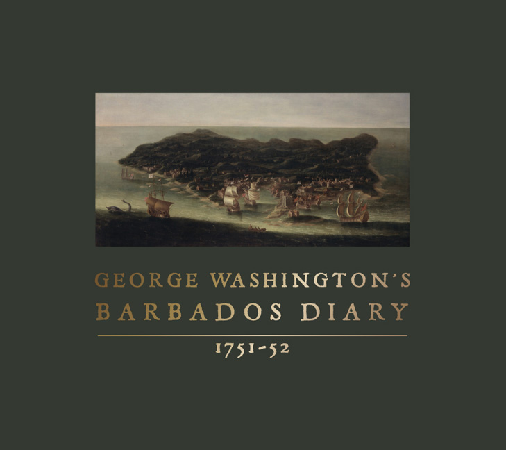 Cover for George Washington's Barbados Diary, 1751-52