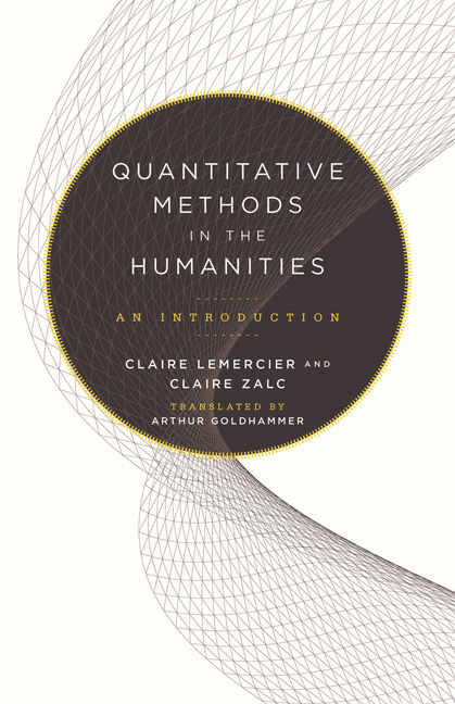 Cover for Quantitative Methods in the Humanities