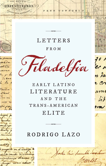 Cover for Letters from Filadelfia