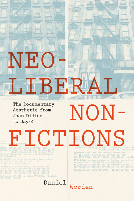 Cover for Neoliberal Nonfictions