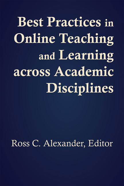 Cover for Best Practices in Online Teaching and Learning across Academic Disciplines