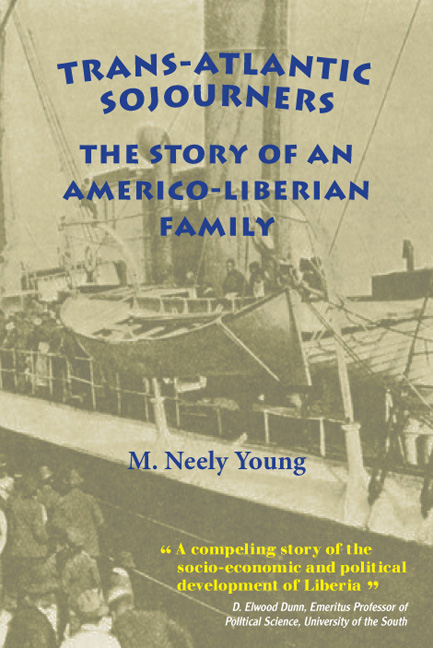 Cover for Trans-Atlantic Sojourners
