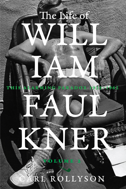 Cover for The Life of William Faulkner