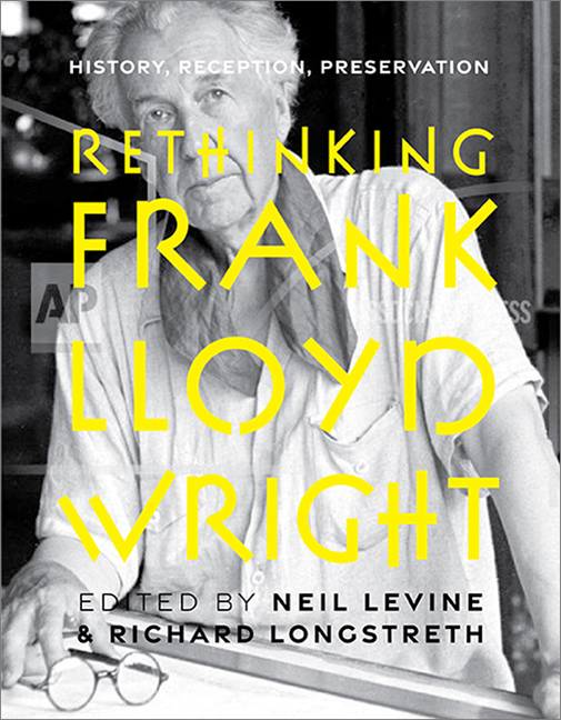 Cover for Rethinking Frank Lloyd Wright