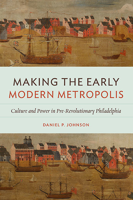 Cover for Making the Early Modern Metropolis