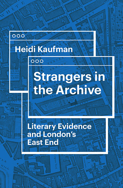 Cover for Strangers in the Archive
