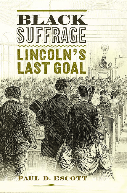 Cover for Black Suffrage