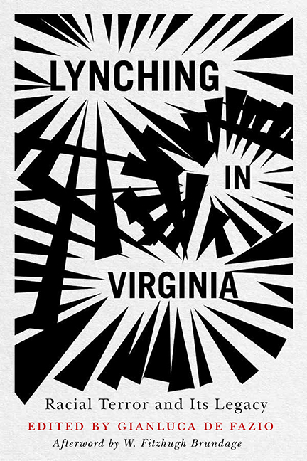 Cover for Lynching in Virginia
