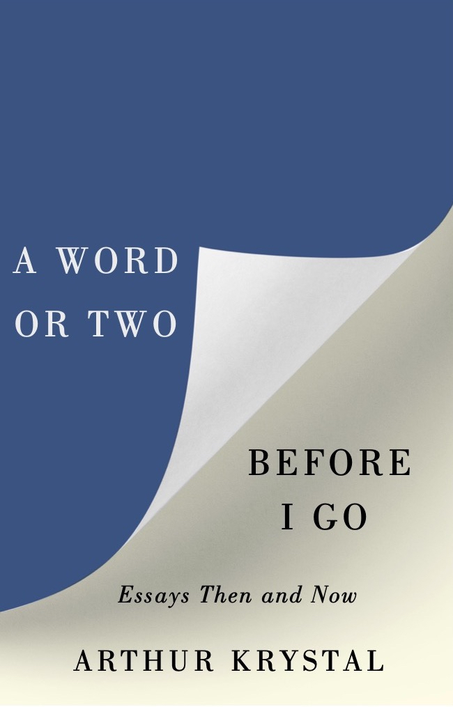 Cover for A Word or Two Before I Go